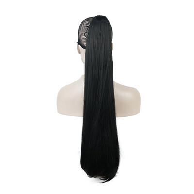 

StrongBeauty Claw Clip Ponytail Long straight Hairpiece Synthetic Hair Extension