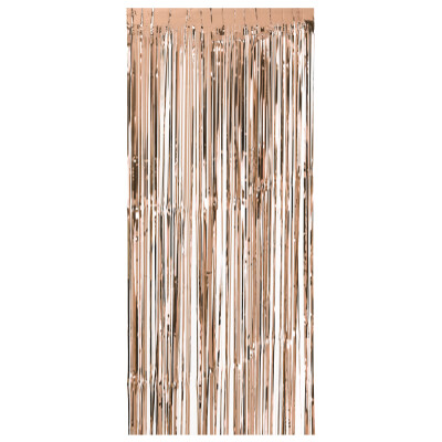 

92 245cm Metallic Foil Fringe Curtain Tinsel Shimmer Window Door Curtain Wall Backdrop Panel Decoration for Wedding Christmas Pa