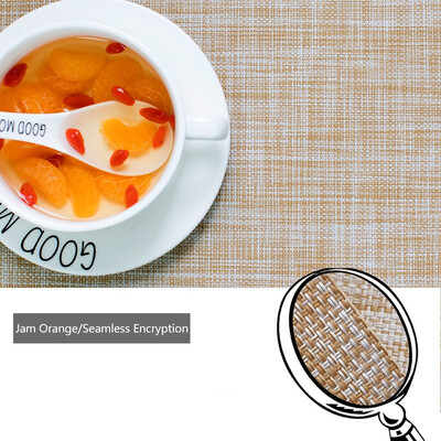 

NeillieN environmentally friendly PVC woven mat Hotel Western dish mat bowl mat heat insulation mat water wash quick dry mat