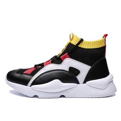 

Mens Autumn & Winter Sneakers High Top Brand Shoes Casual Shoes Men Casual Men Shoe Fashion Products Mens Shoes Casual Zapatos