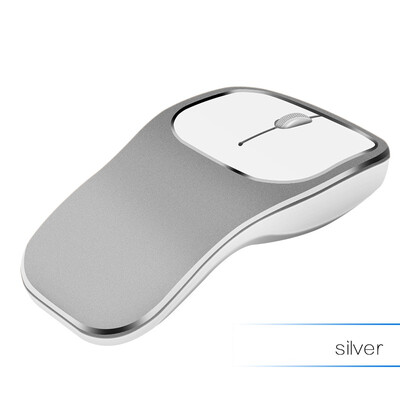 

Charging Battery build-in wireless mouse metal Alloy light mute gaming mouse for laptop macbook Mac Andrews gift mouse factory
