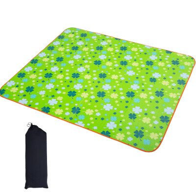 

Free boat camel picnic mat outdoor thick aluminum film mat beach mat crawling mat lawn mat tent mat four-leaf clover