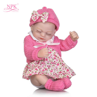 

10in Reborn Baby Rebirth Doll Kids Gift All Silica Gel Girl