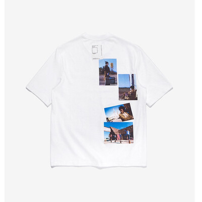 

18 spring&summer new tide brand HD portrait photo printing mens couple short-sleeved T-shirt
