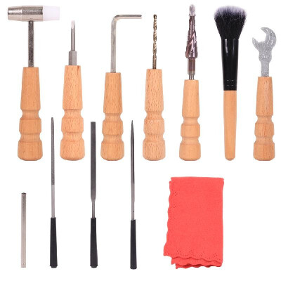 

11 PcsPack Guitar Repairing Maintenance Kit Guitar Ukulele Violin Convenient Repair Tool Set for Music or String Instrument Enthu