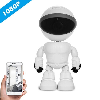 

HD 960P WiFi Robot Security IP Camera Pan Tilt WiFi Camera Support P2P Night Vision Motion Detection Two Way Audio Phone App Contr