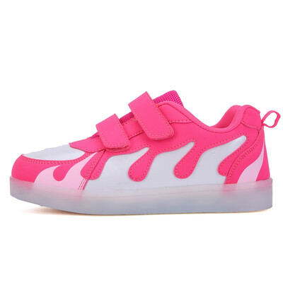 

2018 Tenis Led Shoes Glowing Sneakers for Boys&Girls Light Up Shoes for Kids Led Luminous Shoes Size 28-40 tenis infantil
