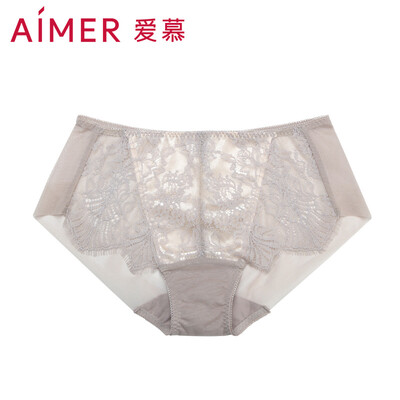 

Amour underwear Josephine garden ladies mid-rise boxer briefs AM230611 gray 160M