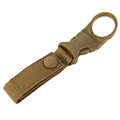 

EDC Outdoor Camping Water Bottle Holder Hook Ring Backpack Kettle Buckle Clip