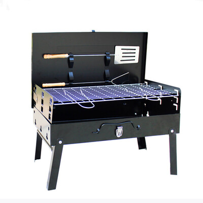 

Foldable Portable Charcoal Barbecue Grill