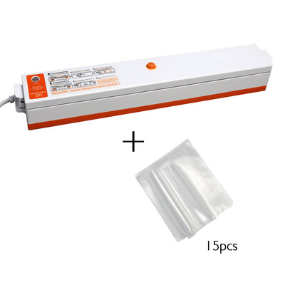 

Automatic Household Food Vacuum Sealer Packaging Machine Including 15pcs Freshness Protection Bags