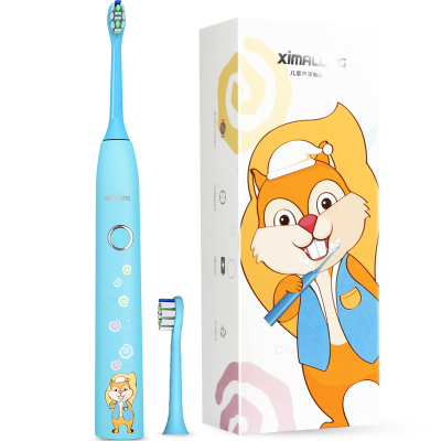 

Sonic electric toothbrush for Children CH100 soft hair brush head Cartoon design charging with USB waterproof Babys best gift