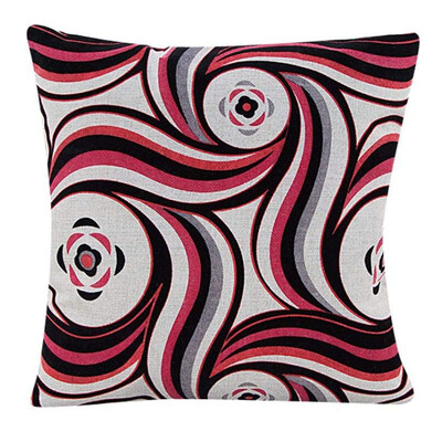 

UpperX Flower Pillow Case Cushion Cover Geometric Patterns Decorative Design Throw Pillow Cover Pillow Case for Sofa Couch 45x45cm