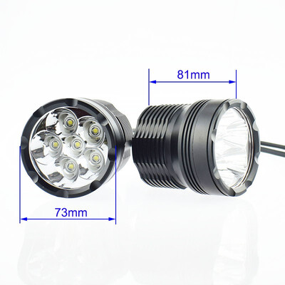 

​Motorcycle Headlight 12V 60W LED Chip Moto Driving Super Bright Waterproof Fog Lamp Spot Headlamp Offroad Bicycle Spotlight