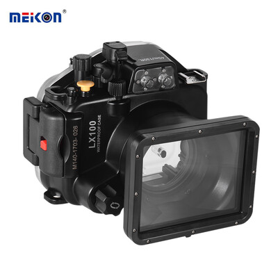 

MEIKON Waterproof Camera Diving Housing Protective Case Cover Underwater 40m 130ft for Panasonic Lumix LX100