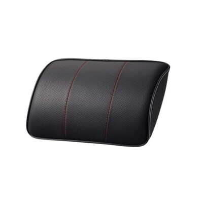 

2019 Brand New Arrival Car Neck Pillows Both Side PU Leather Single Headrest Fit For BMW Universal Filled Fiber Car Pillow 1Pc