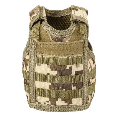 

Tactical Beer Vest Military Molle Mini Miniature Beverage Bottle Can Cooler Holder Sleeve