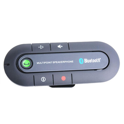 

Bluetooth car kit wireless bluetooth handsfree multipoint speakerphone speaker car kit visor