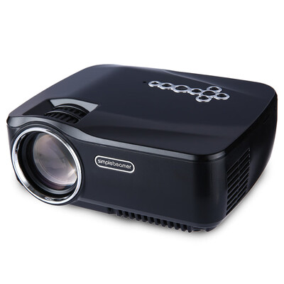 

GP - 70UP Android 44 Portable 1200 Lumens Full HD LCD Projector Video Home Cinema Built-in Bluetooth