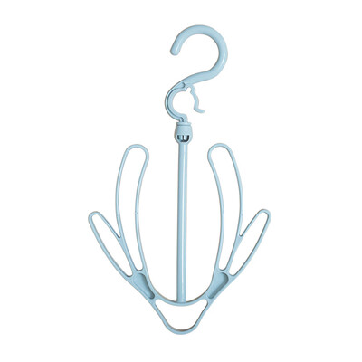 

1Pc Plastic Drying Rack Shoes Hanging Storage Shelf 2 Hooks Shoes Stand Hanger Organizer