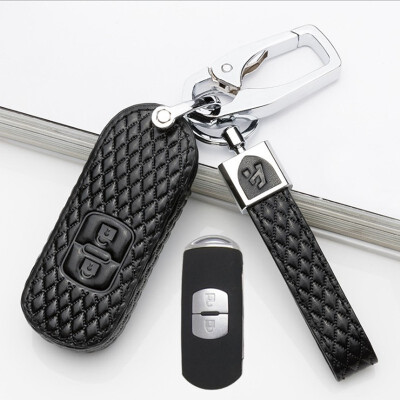 

Mazda cx-5 3 encesella cx-4 leather key bag buckle cover car decoration waist hang