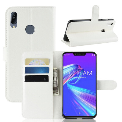 

WIERSS Wallet Phone Case for Asus Zenfone Max Pro M2 ZB633KL ZB632KL ZB631KL ZB630KL Flip Leather Cover Case Fundas Capa