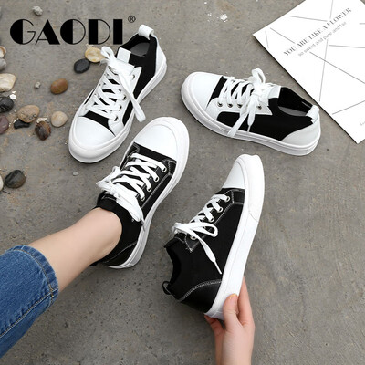 

Gao Di gaodi thick-soled breathable flying woven round head strap Korean version of the wild casual shoes female black 39
