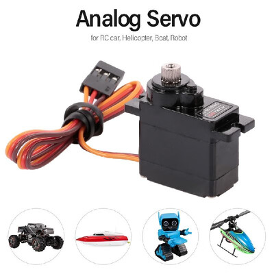 

GOTECK GS9018MG Metal Gear 18KG Micro Analog Servo for RC Car Helicopter Boat Robot