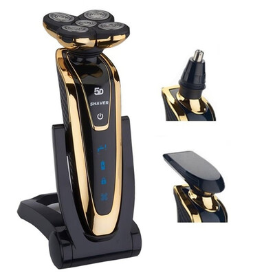 

Wetdry 5D Shaver For Men Electric Shaver Electric Razor Rechargeable body shaving machine waterproof beard shaver cleaning