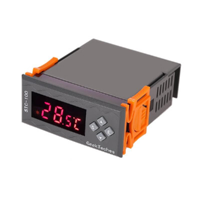 

All-Purpose High Accuracy AC110-240V LED Digital Temperature Controller Thermostast 2 Relays With NTC Sensor ℃&℉ Temperature Alarm
