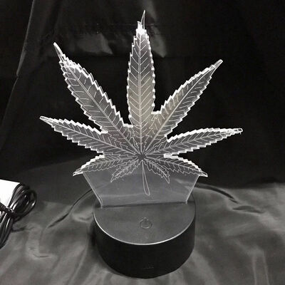 

UpperX 3D Visual Maple Leaf LED Color Changeable Light Night Lamp Holiday Gifts Decor Light