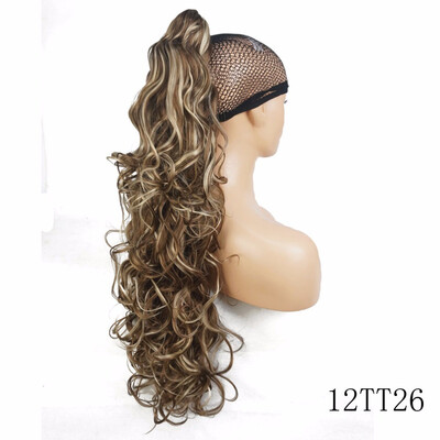 

StrongBeauty Long Curly Claw Clip Ponytail Hairpiece Hair Extensions 32 inch Synthetic Heat Resistant Fiber