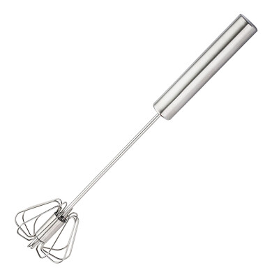 

Stainless steel semi-automatic egg beater hand pressure rotary mixer cream mixer hand-held pressing cyclone egg beater medium YB-BZ43Z