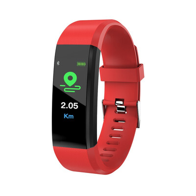 

Smart Bracelet Heart Rate Monitor Blood Pressure Monitor Colorful Screen Vibrating Alarm Clock pk fitbits miband 3