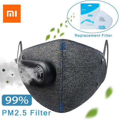 

Xiaomi Anti-Pollution Respirator PM25 Filter Sport Cycling Bicycle Anti Dust Air Pollution Mask Outdoor Air Breathing Purifier