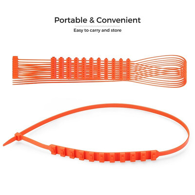 

10PCS AutoLover 900AST Universal Car Tyre Anti-skid TPU Chains for Road Safety