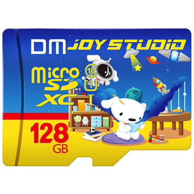 

Jingdong JOY joint name Damai DM 128GB TF MicroSD memory card C10 JOY exclusive version of the mobile phone high-speed driving recorder monitoring memory card