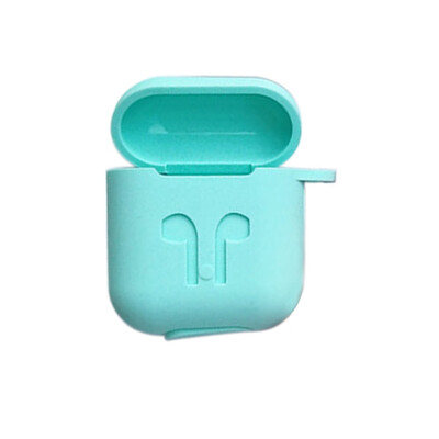 

Silicone Case for Apple AirPods Wireless BT Headset Protective Storage Box Cover Pouch