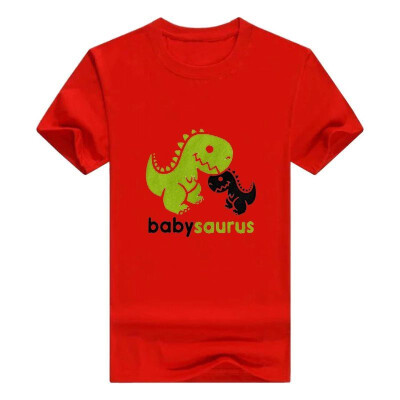 

Funny Dinosaur Cute Mommy Daddy Cartoon Mens t-Shirt