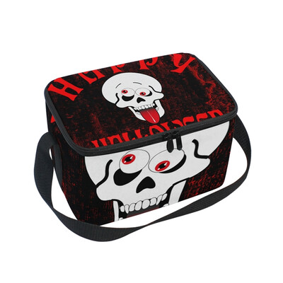 

ALAZA Lunch Box Insulated Lunch Bag Large Cooler Halloween Party Tote Bag