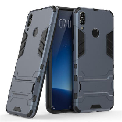 

for Huawei Honor 8C BKK-AL10 BKK-TL00 WIERSS Shockproof Hard Phone Case for Huawei Honor Play 63 COR-L29 Armor Case Back Cover