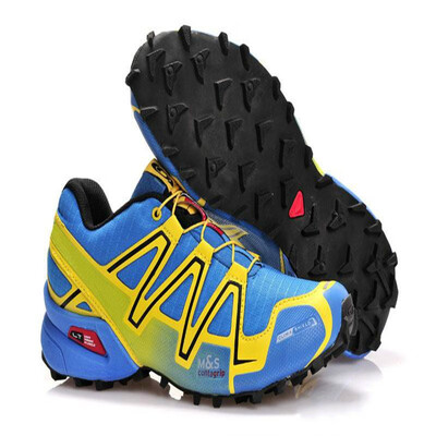 

Hot Sell Solomons Speedcross 3 CS Trail 360 Men Lightweight Sneakers Navy Solomon III Zapatos Waterproof Athletic Shoes Size