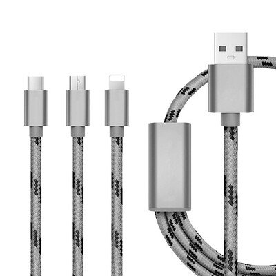 

2018 New Usb Data Charging Cable2a 3 In 1 Usb Charging Cable For IOSMicroType c