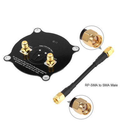 

58GHz Triple Feed Patch Antenna SMA RP-SMA Directional Circularly Polarized Antenna for FPV Racing Drone