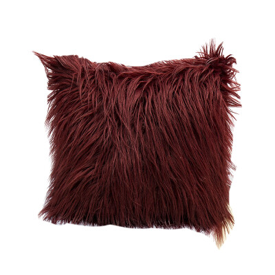 

Long Plush Pillowcase Cushion Cover Super Soft Fur Throw Pillow Case Home Sofa Bed Car Decorative Cushion Case