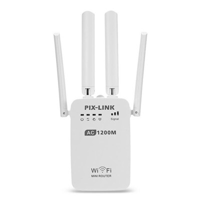 

300Mbps Dual Band Wireless Range Extender WiFi Router 2 Antenna Double Frequency Trunk Circuit Commercial Repeater Network Extende