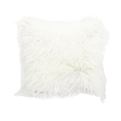 

Long Plush Pillowcase Cushion Cover Super Soft Fur Throw Pillow Case Home Sofa Bed Car Decorative Cushion Case