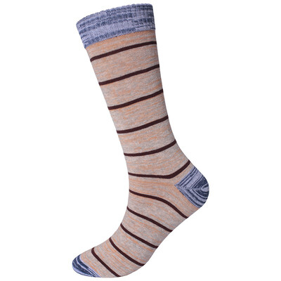 

LifeWheel Men & Women Colorful Funky Cotton Striped Pattern Long Dress Crew Socks For Thick Autumn Winter Business Casual