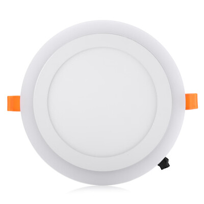 

Round LED Blue White Panel Light Indoor Recessed Ceiling Lamp