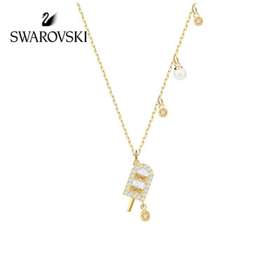 

SWAROVSKI Swarovski Sweet Ice Cream No Regrets Necklace Female Clavicle Chain Female Fashion Jewelry Girlfriend Gift 5465294